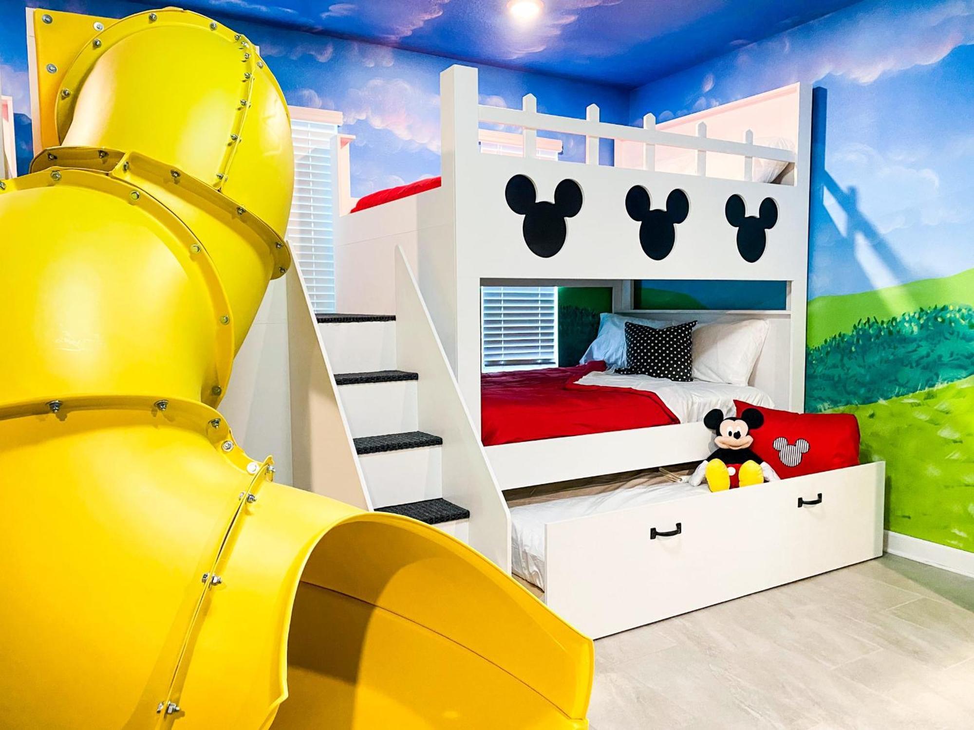 Magical Family Vacation Home Near Disney World At Storey Lake, Star Wars Gameroom, Pool, Theater, Mickey Slide, Sleeps Up To 28 Kissimmee Extérieur photo