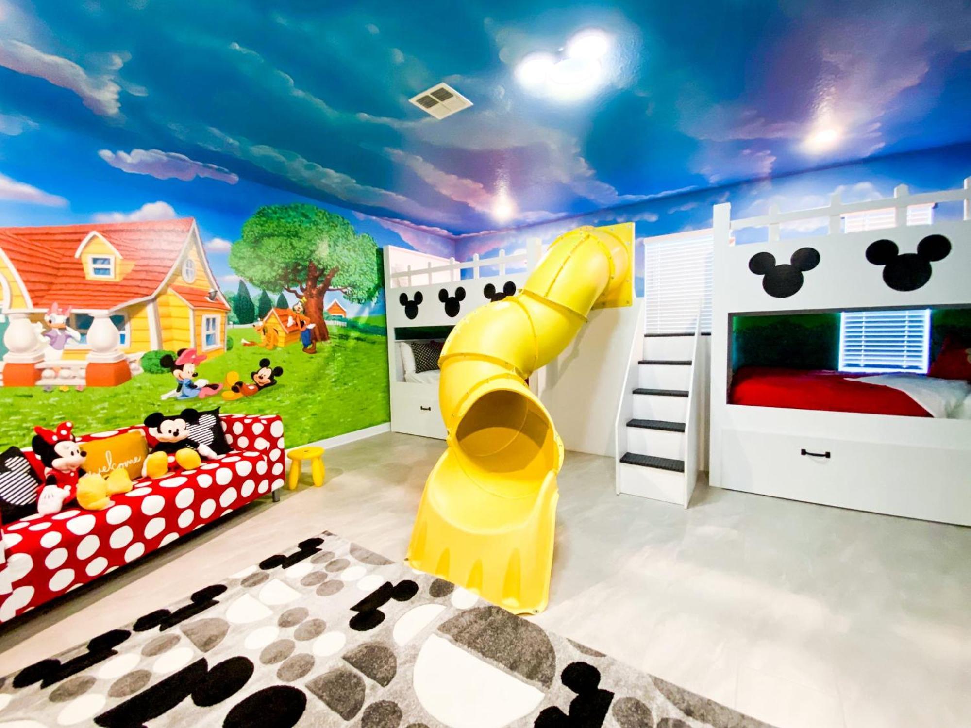 Magical Family Vacation Home Near Disney World At Storey Lake, Star Wars Gameroom, Pool, Theater, Mickey Slide, Sleeps Up To 28 Kissimmee Extérieur photo