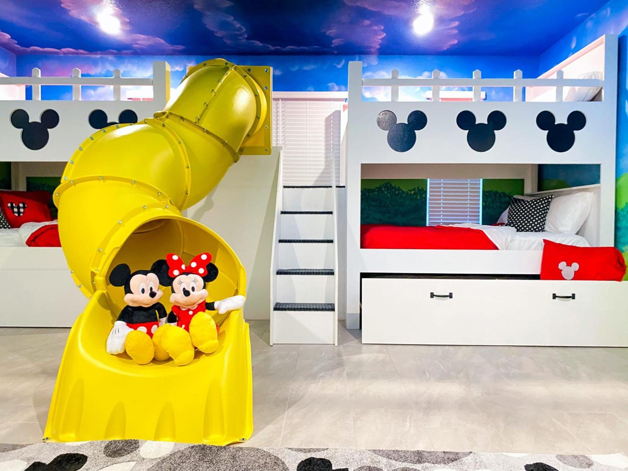 Magical Family Vacation Home Near Disney World At Storey Lake, Star Wars Gameroom, Pool, Theater, Mickey Slide, Sleeps Up To 28 Kissimmee Extérieur photo