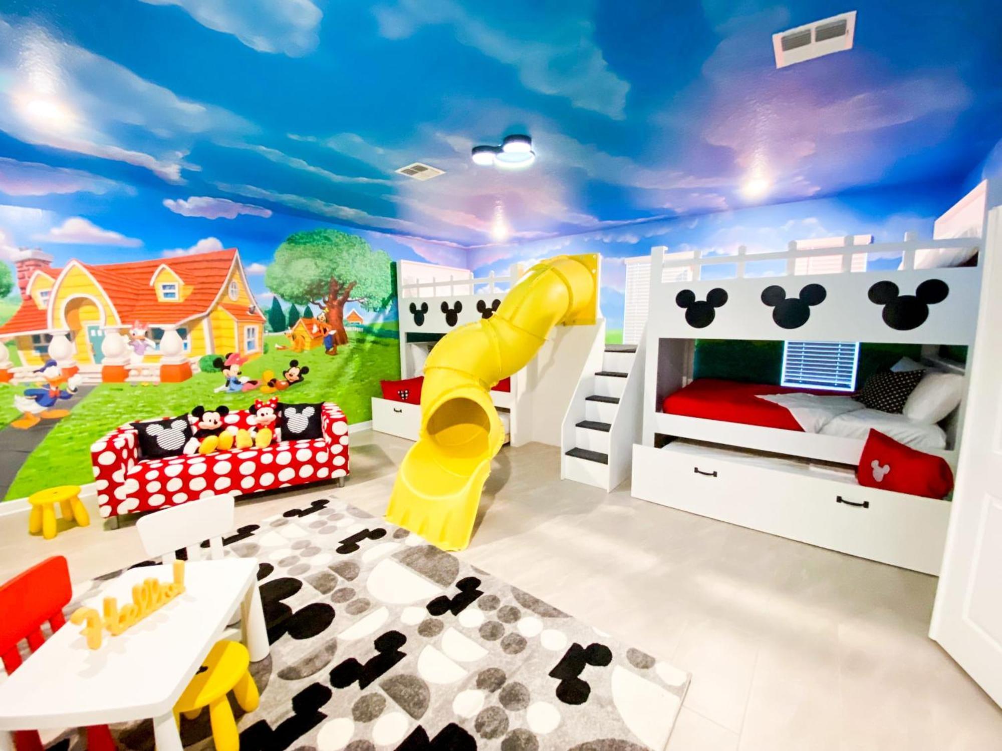 Magical Family Vacation Home Near Disney World At Storey Lake, Star Wars Gameroom, Pool, Theater, Mickey Slide, Sleeps Up To 28 Kissimmee Extérieur photo