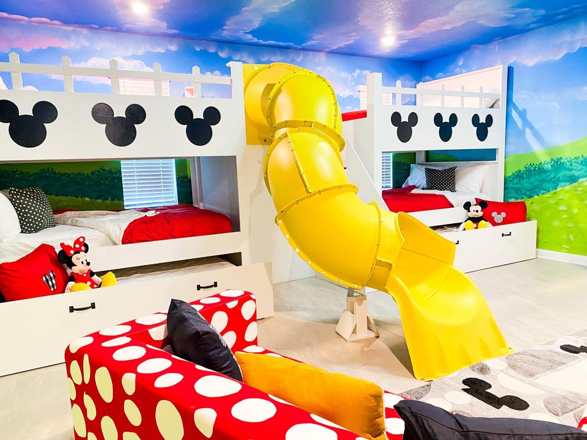 Magical Family Vacation Home Near Disney World At Storey Lake, Star Wars Gameroom, Pool, Theater, Mickey Slide, Sleeps Up To 28 Kissimmee Extérieur photo